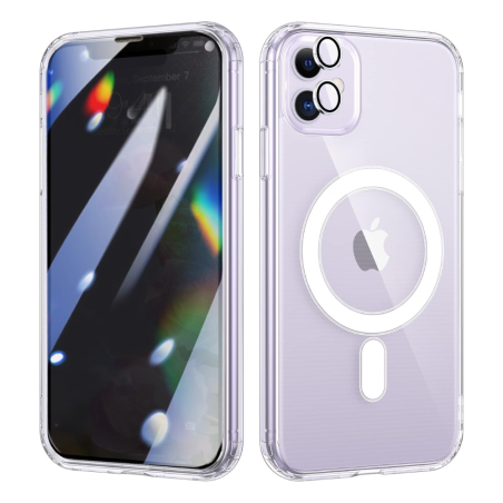 Coque Transparente avec MagSafe et Protection | Smarty Paris